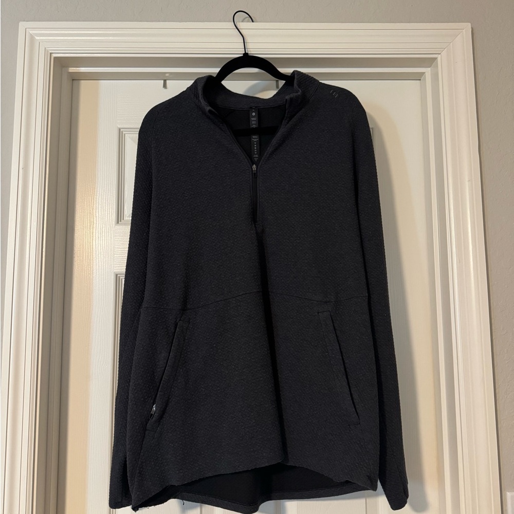 Lululemon Athletica Black Athletic Quarter Zip